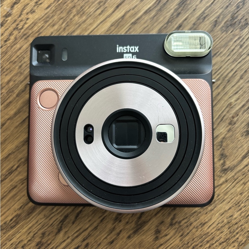Instax Square SQ6 Instant Camera in Blush Gold